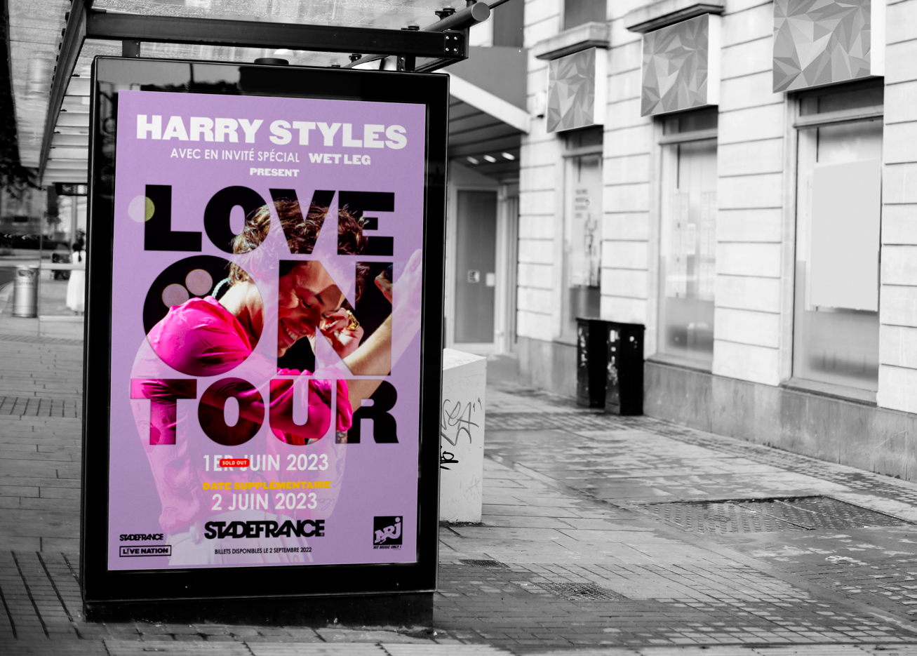Affiche dans Paris