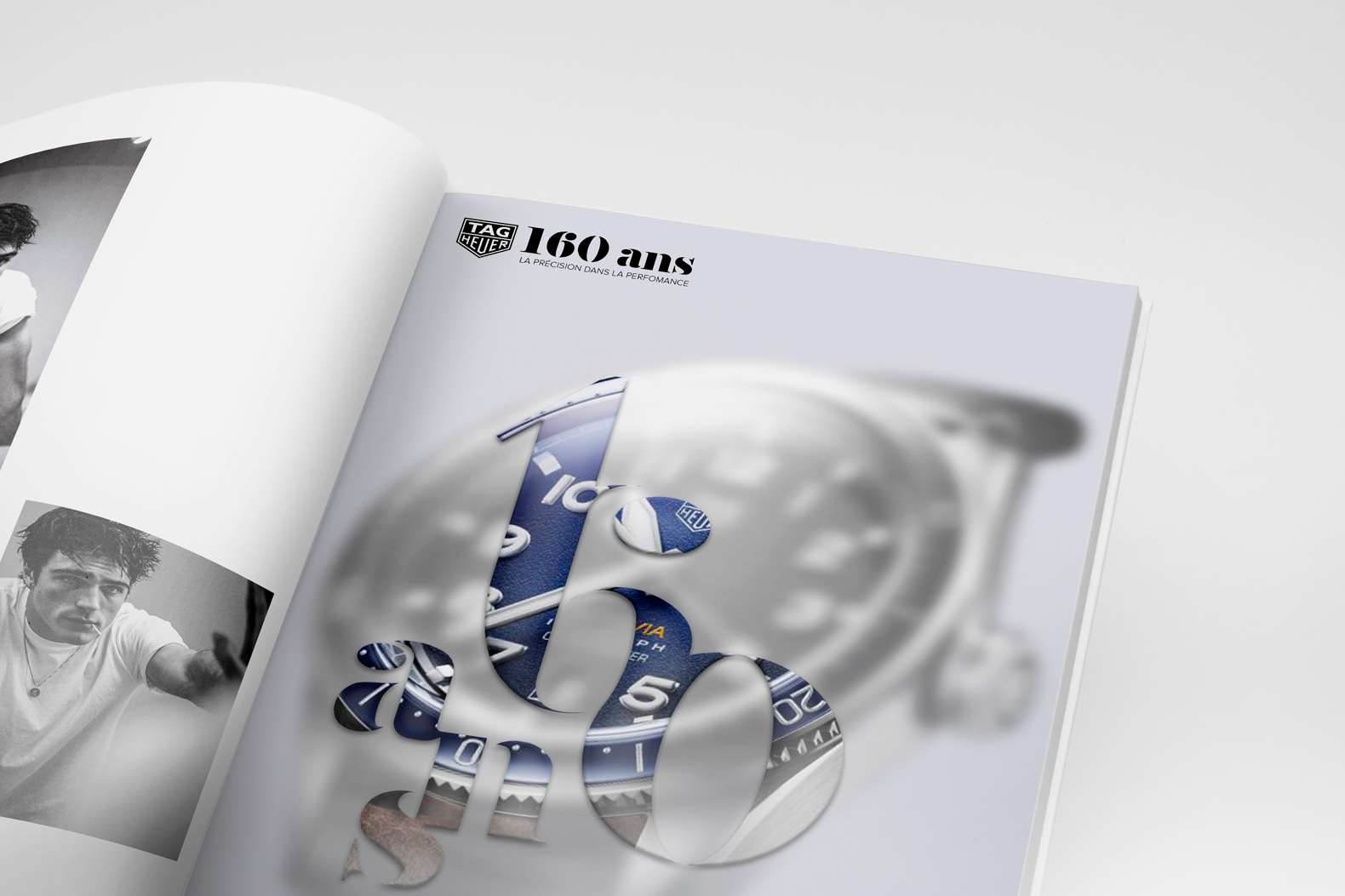 Annonce press Tag Heuer L'Officiel